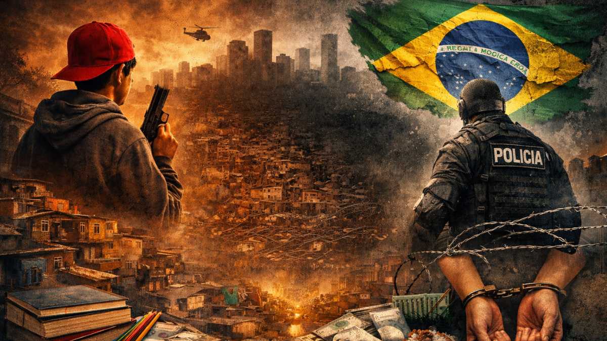 O avanço da criminalidade juvenil e a falência da base cultural no Brasil